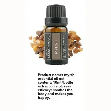 Huiles essentielles végétales 10ml en emballage individuel - thym, valériane, arbre à thé, lavande, huiles naturelles de massage et d'aromathérapie pour la relaxation
