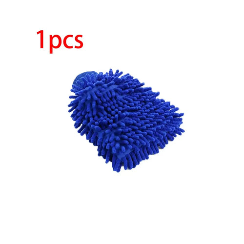 Chenille Plush Gloves for Car Cleaning - Premium Quality
