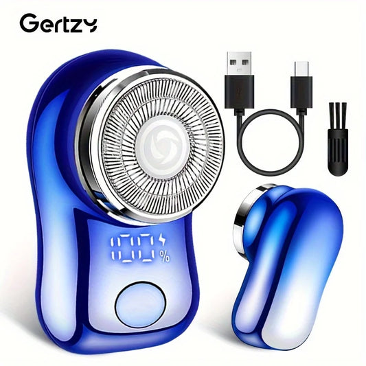 Men's Capsule Electric Shaver, Mini Shaving Portable Electric Shaver, Pocket Type Portable Outdoor Smart Shaver