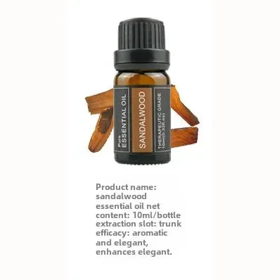 Huiles essentielles végétales 10ml en emballage individuel - thym, valériane, arbre à thé, lavande, huiles naturelles de massage et d'aromathérapie pour la relaxation