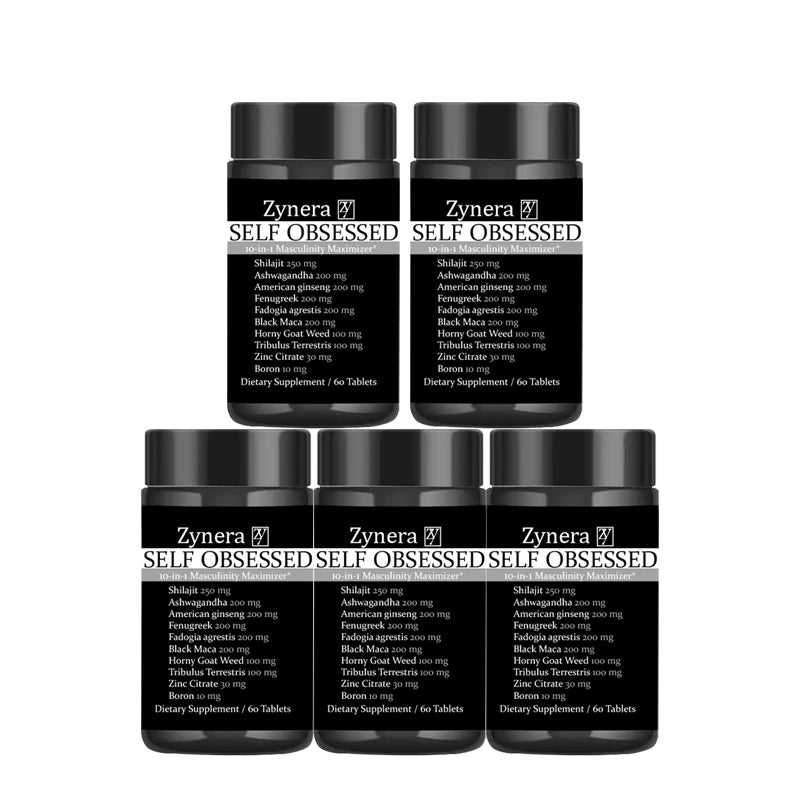 Ashwagandha Shilajit Maca Tablet Pen-is  Supplement Anti-oxidation, Immunity,E-rection Capsules for Men