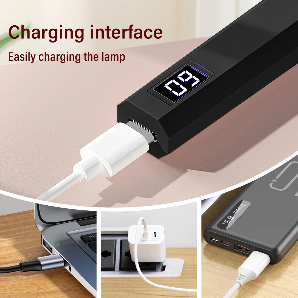 YIKOOLIN Portable Nail Dryer Machine USB Mini Nail Dryer Lamp UV LED Nail Light for Curing All Nail Gel Nail Lamp Home Salon Too