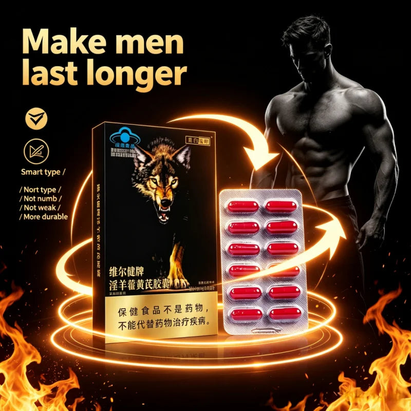 Natural Black Maca Powder Organic Root Supplement for Men with Ashwagandha Men's Health Beauty Care Product