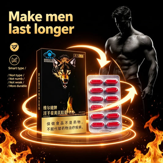 Natural Black Maca Powder Organic Root Supplement for Men with Ashwagandha Men's Health Beauty Care Product