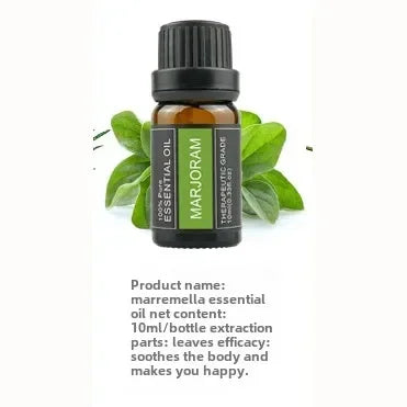 Huiles essentielles végétales 10ml en emballage individuel - thym, valériane, arbre à thé, lavande, huiles naturelles de massage et d'aromathérapie pour la relaxation