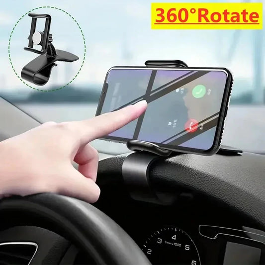 Car Phone Holder Easy Clip Mount - Universal Fit