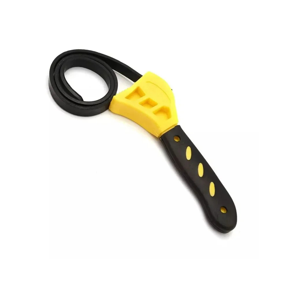 6-inch Adjustable Belt Wrench - Multi-function Bottle Opener