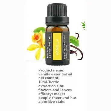 Huiles essentielles végétales 10ml en emballage individuel - thym, valériane, arbre à thé, lavande, huiles naturelles de massage et d'aromathérapie pour la relaxation