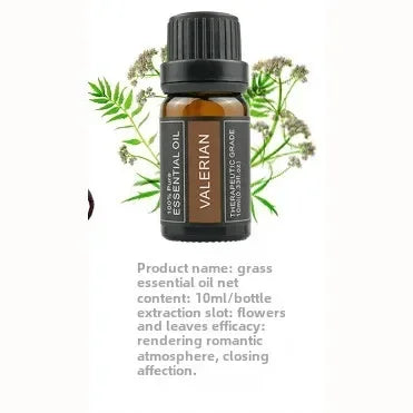 Huiles essentielles végétales 10ml en emballage individuel - thym, valériane, arbre à thé, lavande, huiles naturelles de massage et d'aromathérapie pour la relaxation