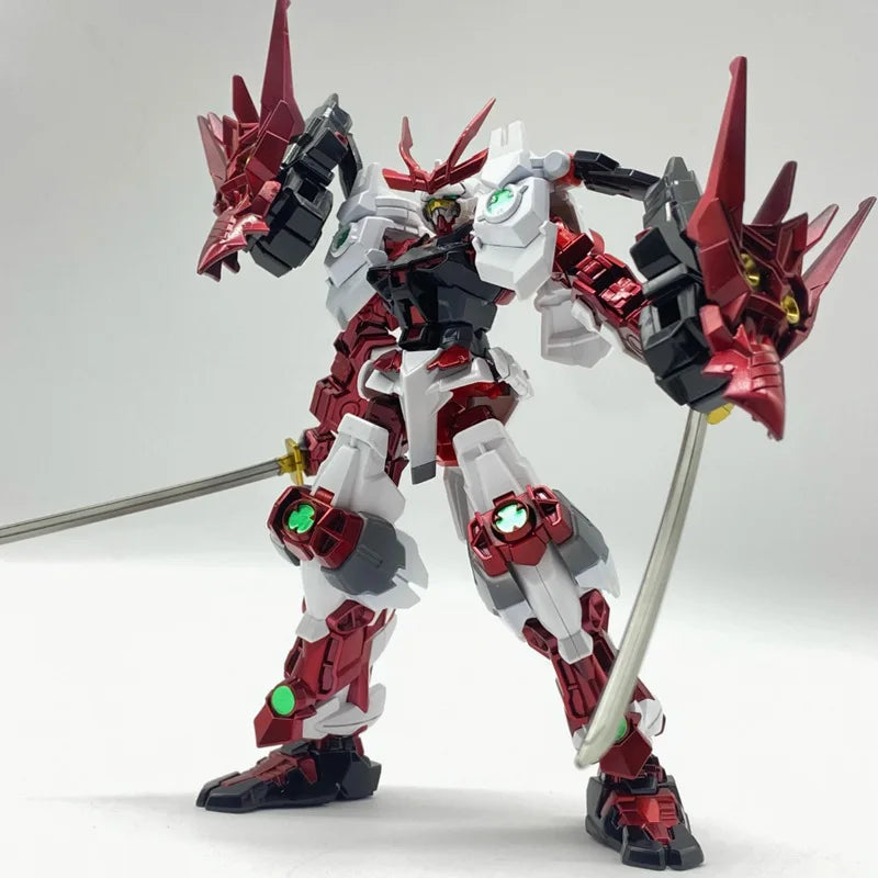 Sengoku Astray Red Frame Action Figure Hg 1/144 Assembly Model Joint Mobility Collectible Toys Ornament Doll Child Birthday Gift