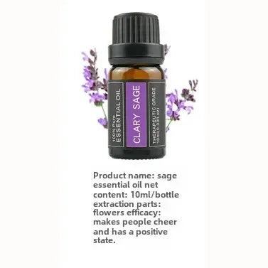 Huiles essentielles végétales 10ml en emballage individuel - thym, valériane, arbre à thé, lavande, huiles naturelles de massage et d'aromathérapie pour la relaxation