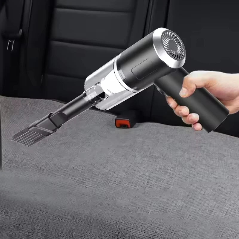 USB Charging Vacuum Cleaner for Car and Household - 2 in 1