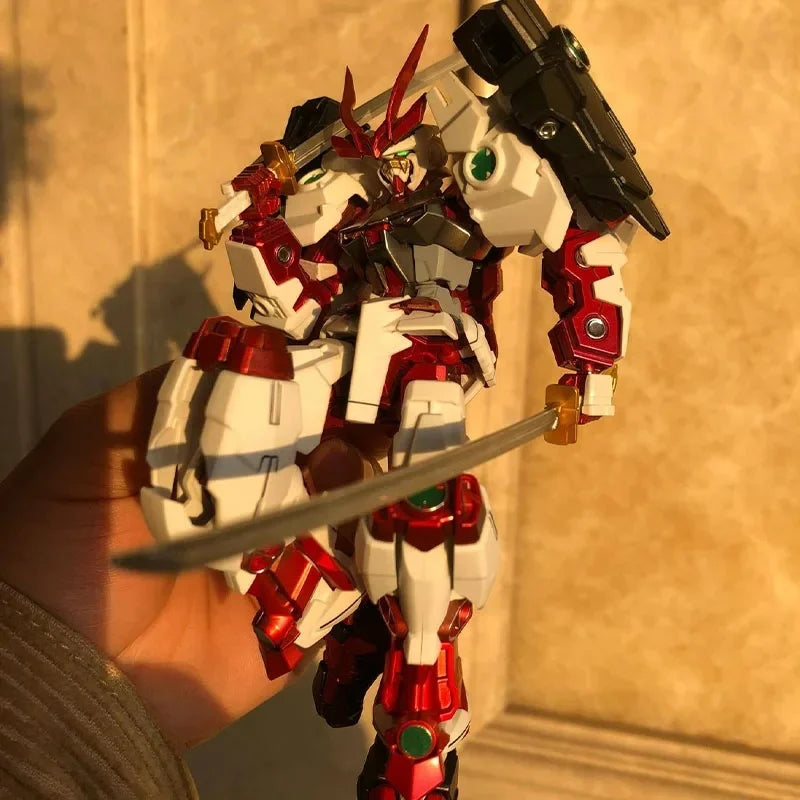 Sengoku Astray Red Frame Action Figure Hg 1/144 Assembly Model Joint Mobility Collectible Toys Ornament Doll Child Birthday Gift