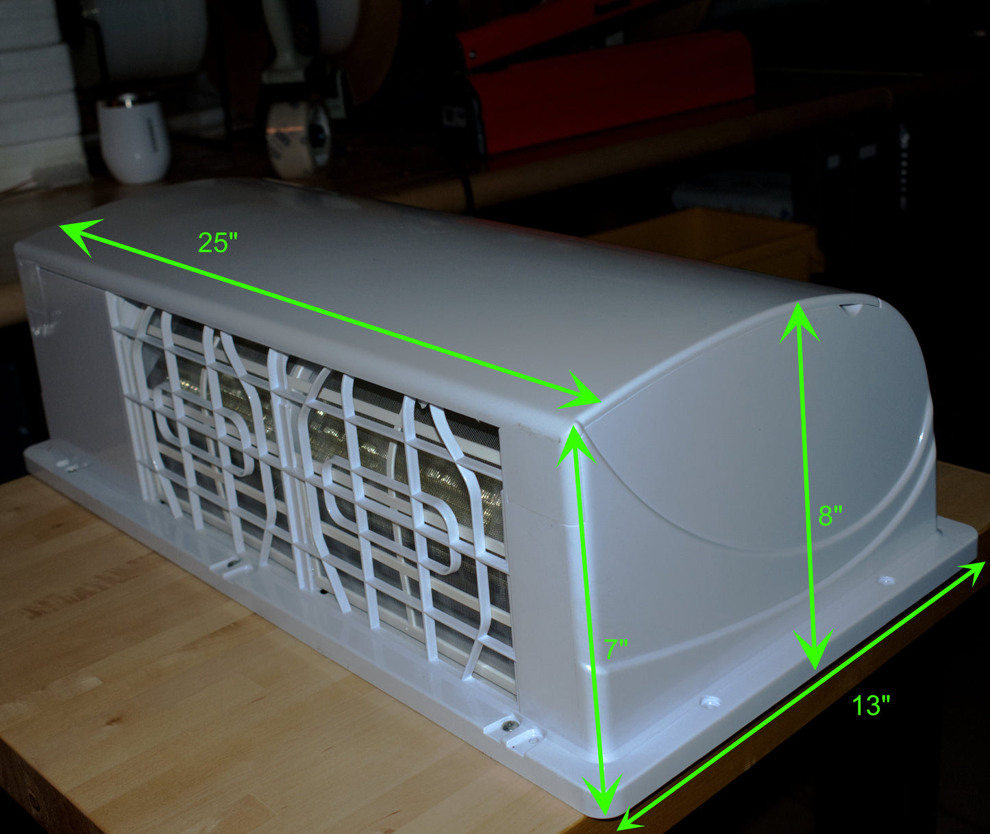 7000 BTU/h Compact Pure DC Mini Split Heat Pump w/ bracket