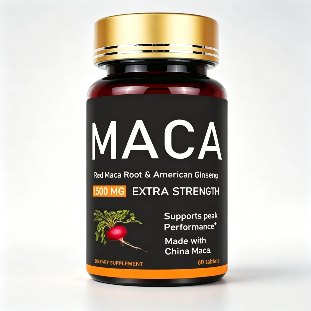 Comprimés originaux d'ashwagandha, de ginseng et de maca, complément masculin, gélules pour l'immunité des hommes