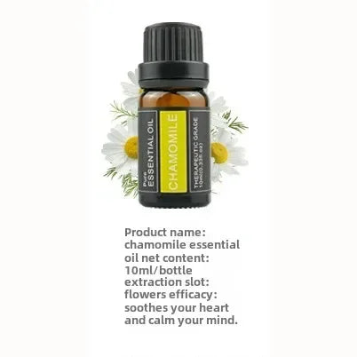 Huiles essentielles végétales 10ml en emballage individuel - thym, valériane, arbre à thé, lavande, huiles naturelles de massage et d'aromathérapie pour la relaxation