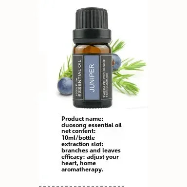 Huiles essentielles végétales 10ml en emballage individuel - thym, valériane, arbre à thé, lavande, huiles naturelles de massage et d'aromathérapie pour la relaxation