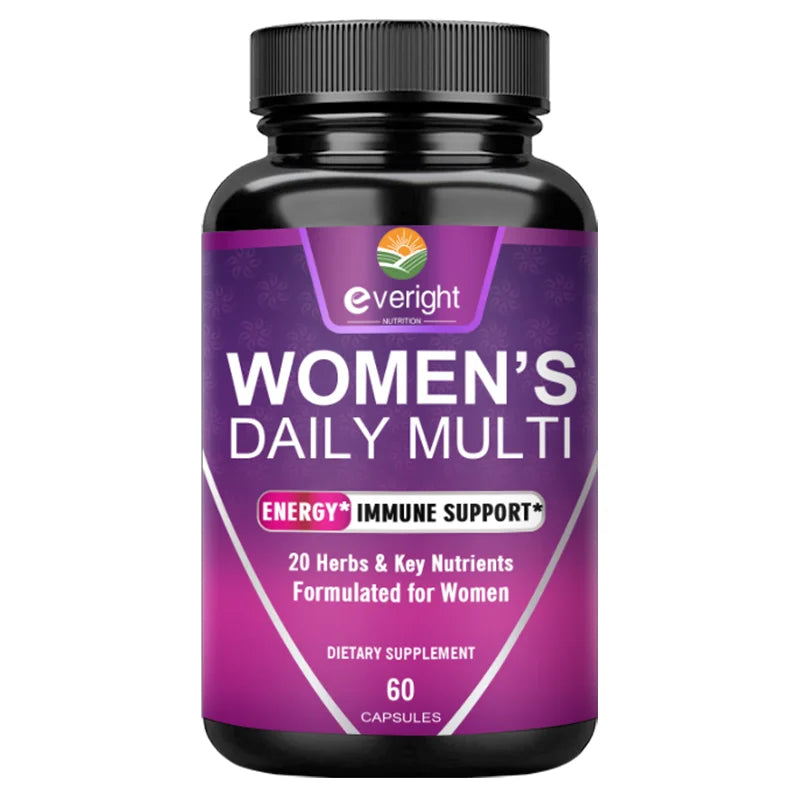 Multivitamin for Women: Supports Joints, Skin, Nails with Magnesium, Biotin, Calcium, Zinc, Selenium