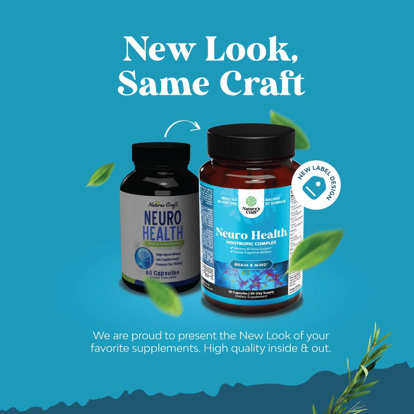 Multivitamin Supplement, Advanced Nootropics for Memory and Focus - Synergistic Mental Energy, Enhanced Cognitive Performance