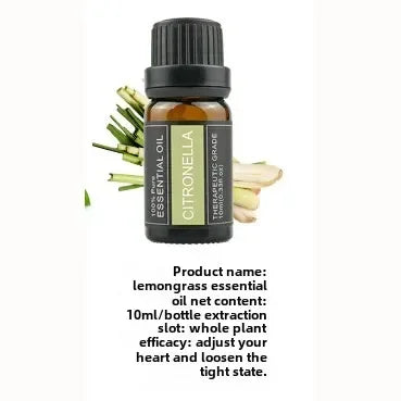 Huiles essentielles végétales 10ml en emballage individuel - thym, valériane, arbre à thé, lavande, huiles naturelles de massage et d'aromathérapie pour la relaxation