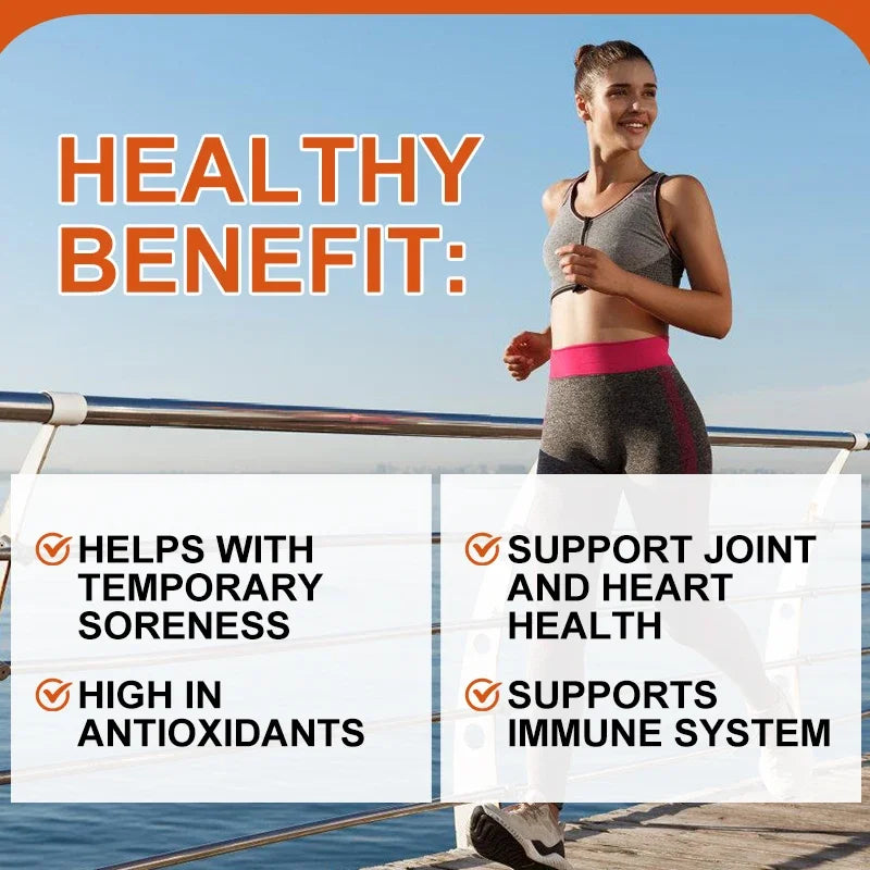 Extra Strength Turmeric Curcumin Supplement, for Reduces Inflammation, Digestive Health, Joint Mobility & Natural Pain Relief