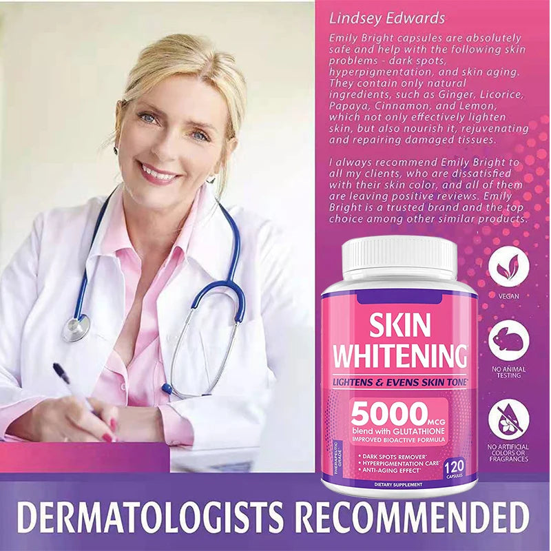 Glutathione supplements support immune system activity, nail and cartilage health, and antioxidant properties