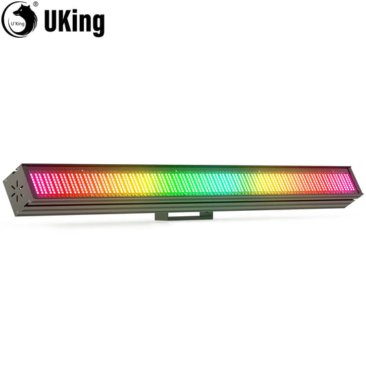 U'King 150W 768LEDs Pixel Wall Washer Light 150W RGB LED Stage Light Bar Commercial Lighting For Wedding Party KTV Bar