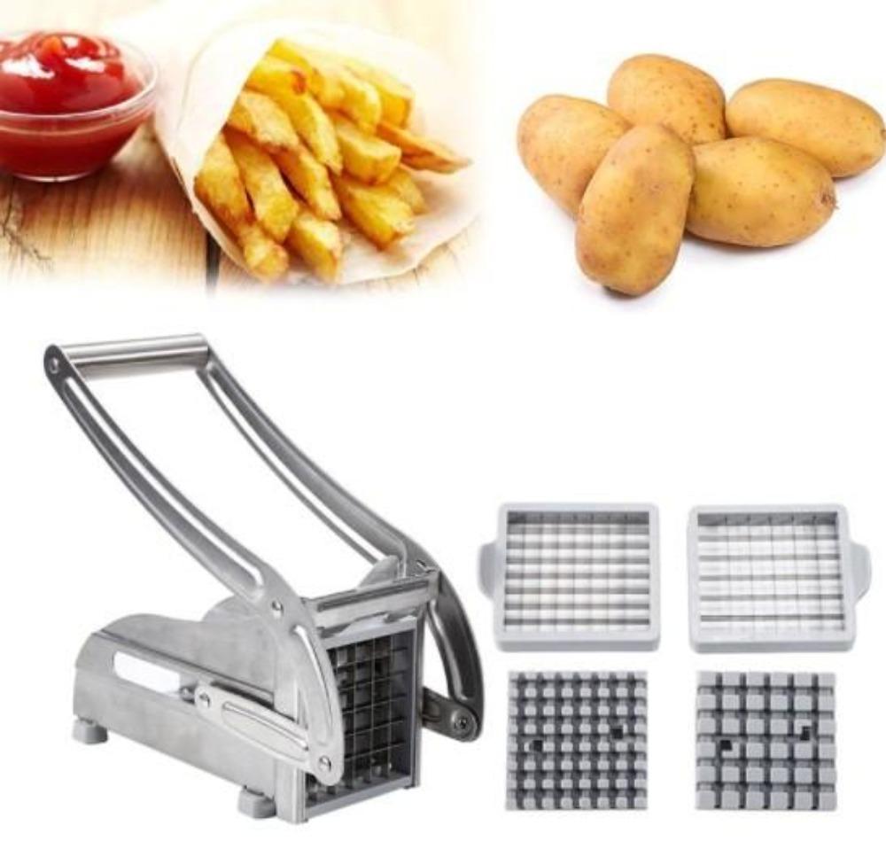Stainless Steel French Fries and Potato Cutter - Premium Quality