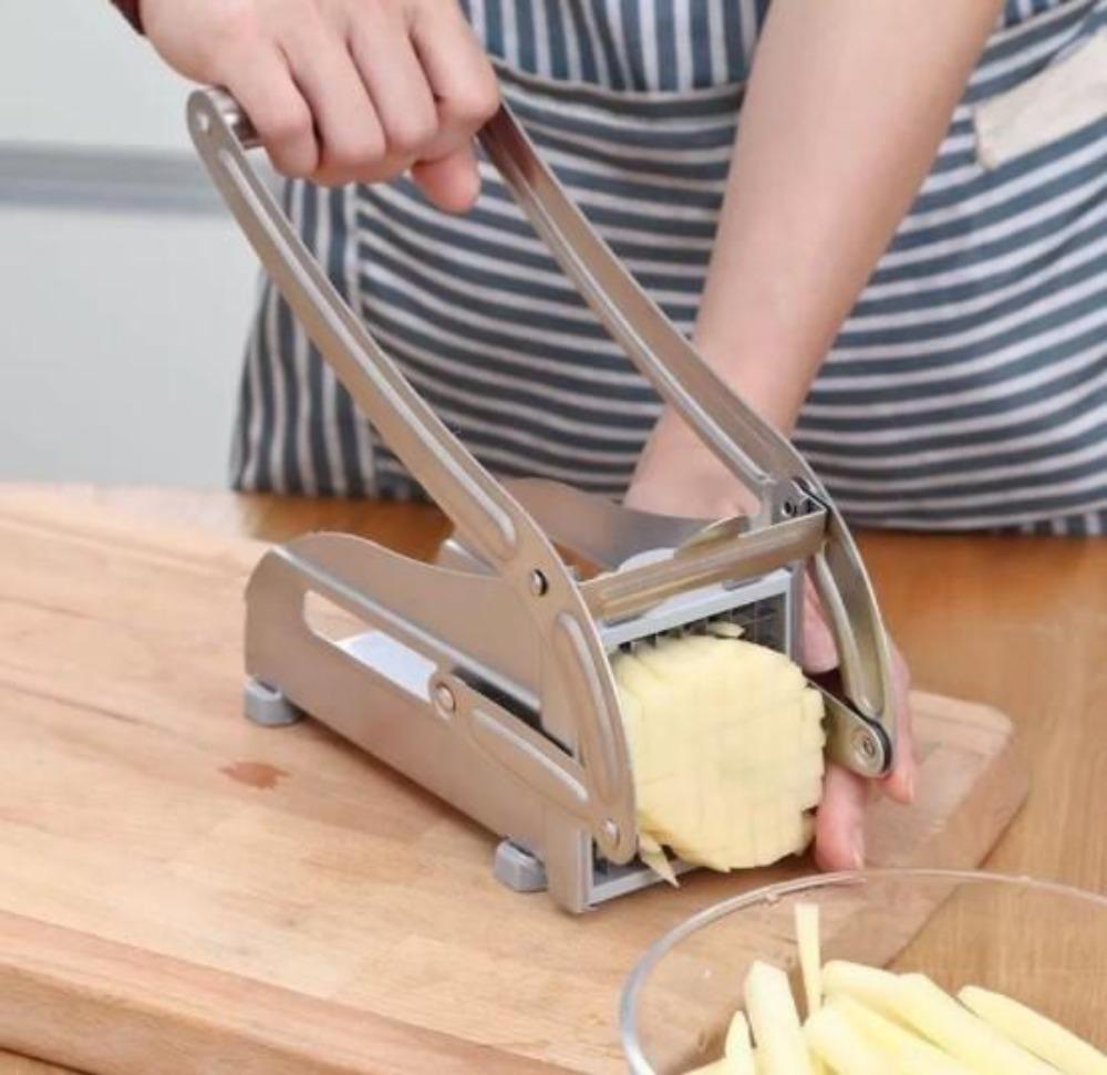 Stainless Steel French Fries and Potato Cutter - Premium Quality